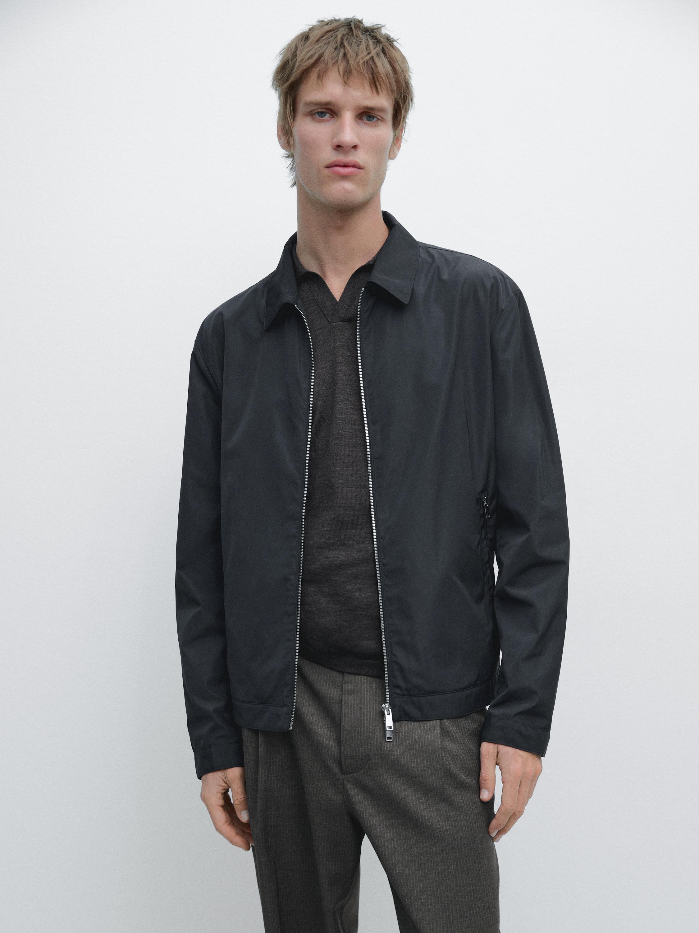 Veste courte en tissu technique